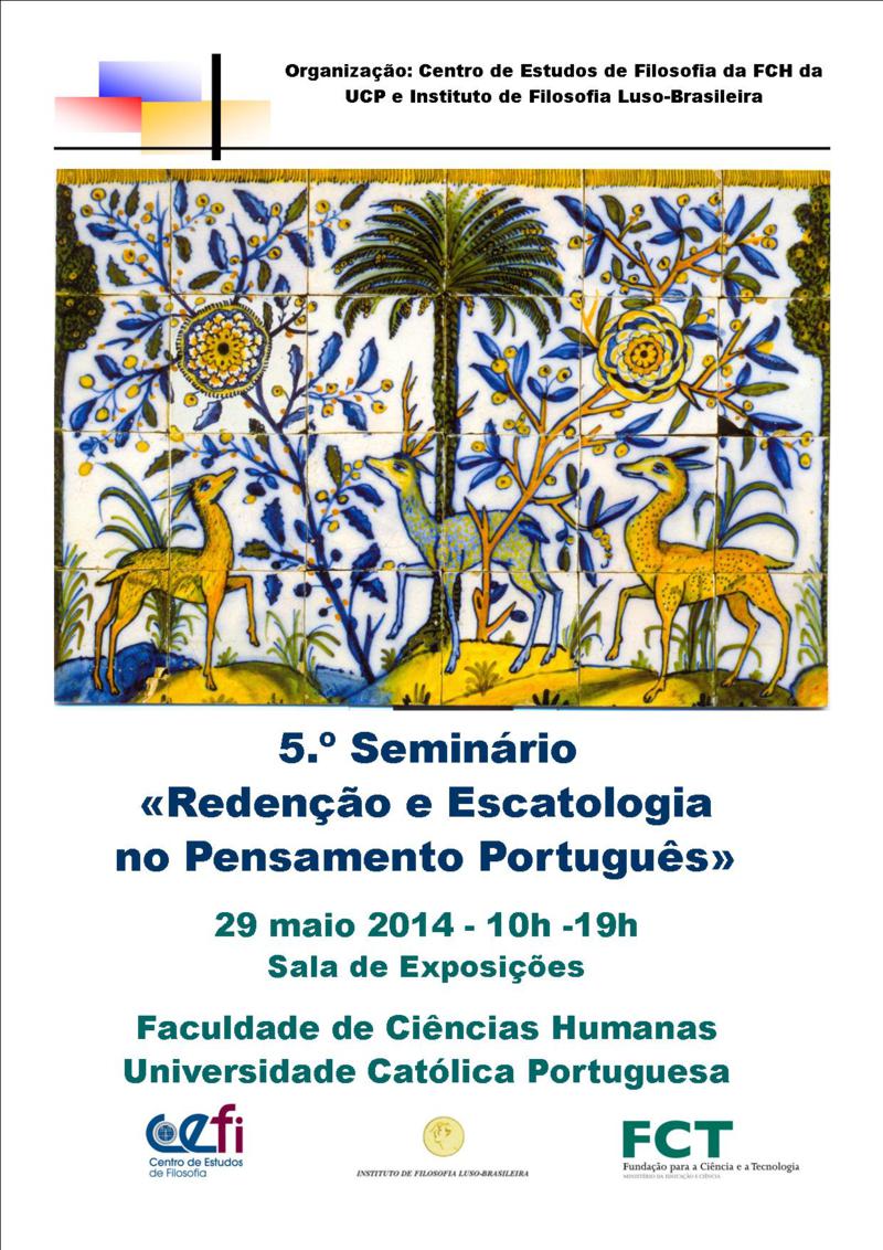 Cartaz 5 seminário Redenção Lisboa II